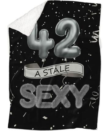 Deka Stále sexy – Čierna (vek: 42, Podšitie baránkom: ÁNO)