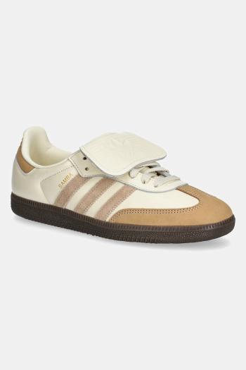 Kožené tenisky adidas Originals Samba LT béžová farba, JH5706