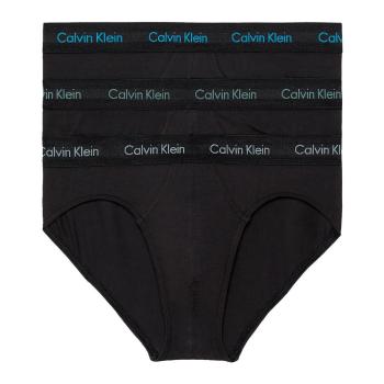 Calvin Klein Jeans  HIP BRIEF 3PK 0000U2661G  Spodky Čierna