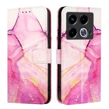 ART MARBLE Peňaženkový kryt pre Infinix Note 40 PINK