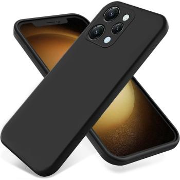 RUBBER Ochranný kryt pre Xiaomi Redmi 12 čierny