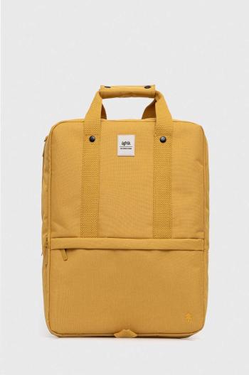 Ruksak Lefrik DAILY BACKPACK žltá farba, veľký, jednofarebný