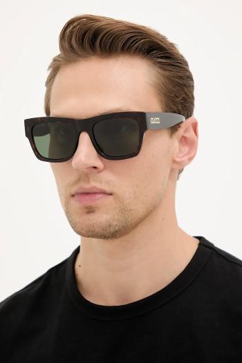 Slnečné okuliare Gucci zelená farba, GG1793S