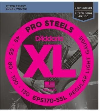 D'Addario EPS170-5SL Struny pre 5-strunovú basgitaru