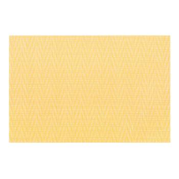 Chevron sárga tányéralátét, 45 x 30 cm - Tiseco Home Studio