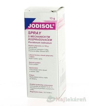 Jodisol spray s mech.rozp. drm.spr. 13 g