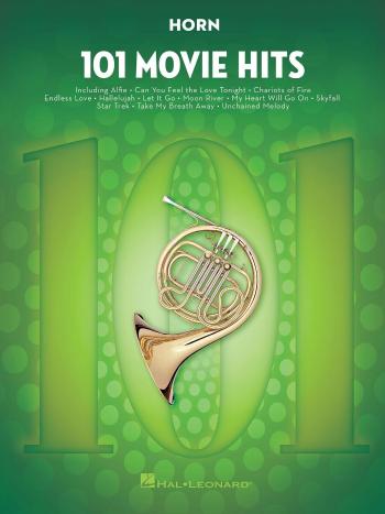 Hal Leonard 101 Movie Hits for Horn Noty