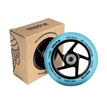 Náhradné kolieska do freestyle kolobežky MOVINO SLAVE, 110mm, hliník, Oranžová