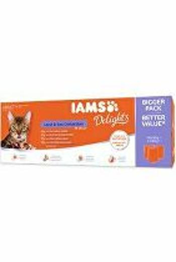 Iams Cat mix mäso v želé multipack 4080g + Množstevná zľava