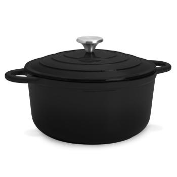 Klarstein Podolica, pekáč, 3,9 l, liatinový, smaltovaný, okrúhly, rukoväte
