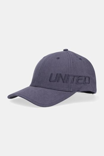 Bavlnená šiltovka United Colors of Benetton tmavomodrá farba, jednofarebná, 6NFPUA01C