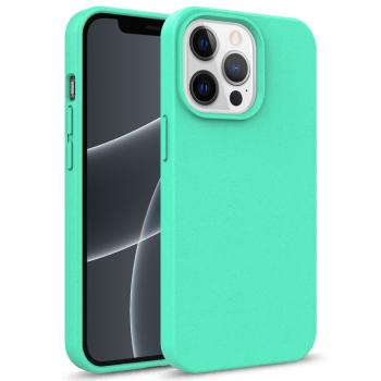 ECO RUBBER Ochranný obal Apple iPhone 15 Pro Max svetlozelený