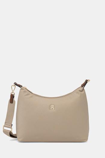 Kabelka Tommy Hilfiger béžová farba, AW0AW17937