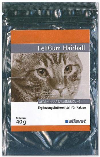 FeliGum Hairball žuvacie tablety pre mačky 40g (20ks)