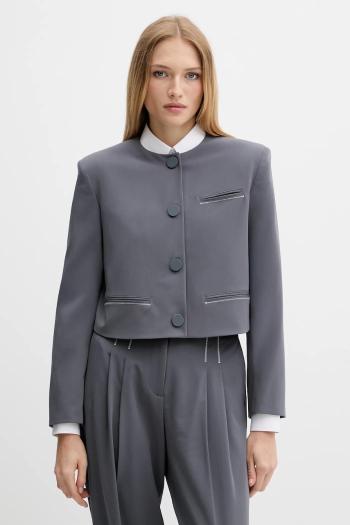 Sako Armani Exchange šedá farba, jednoradové, jednofarebné, XW000656 AF16145