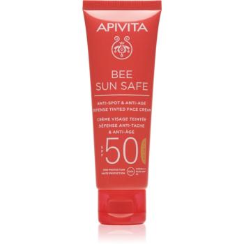 Apivita Bee Sun Safe ochranný tónovací krém na tvár SPF 50 50 ml