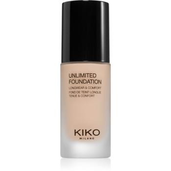 KIKO Milano Unlimited Foundation dlhotrvajúci tekutý make-up s matným efektom odtieň 1.5 Neutral 30 ml