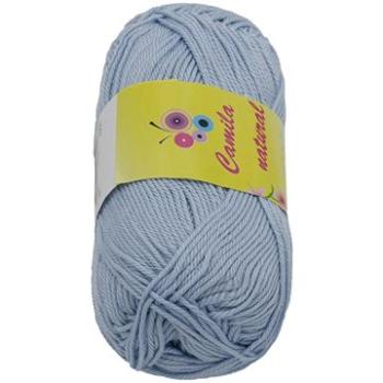 Camilla natural 50 g – 81 svetlo modro-sivá (6839)