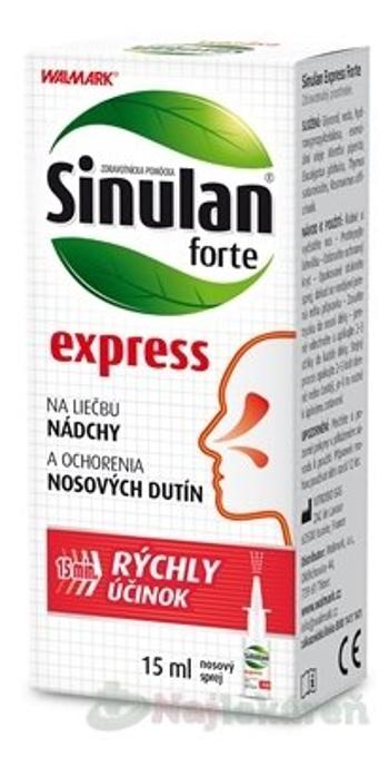 WALMARK Sinulan forte express nosový sprej 15 ml