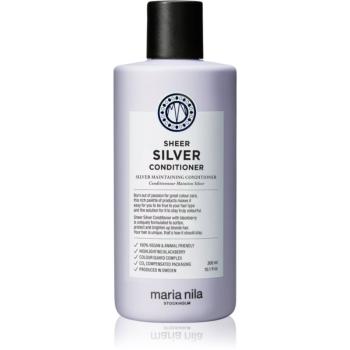 Maria Nila Sheer Silver Conditioner hydratačný kondicionér neutralizujúci žlté tóny bez sulfátov 300 ml