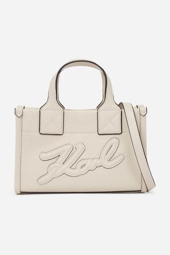 Kabelka Karl Lagerfeld biela farba, A1W30043