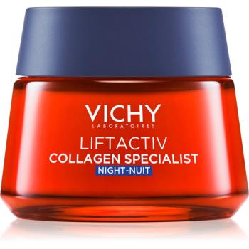 Vichy Liftactiv Collagen Specialist spevňujúci nočný krém proti vráskam 50 ml