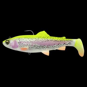 Savage gear gumová nástraha 4d rattle shad trout sinking lemon trout - 17 cm 80 g