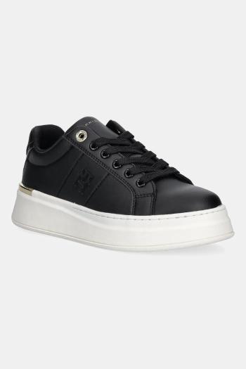 Detské tenisky Tommy Hilfiger čierna farba, T3A9-33985