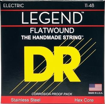 DR Strings Legend Flatwound Light 11-48 Struny pre elektrickú gitaru