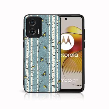 MY ART Kryt s vianočným dizajnom Motorola Moto G73 5G BIRCH (072)