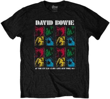 David Bowie Tričko Kit Kat Klub Unisex Black 2XL