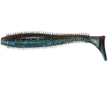 Fox rage gumová nástraha spikey shad uv blue guts - 12 cm