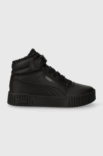 Detské tenisky Puma Carina 2.0 Mid WTR PS čierna farba