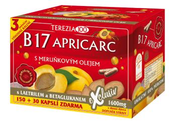 TEREZIA B17 Apricarc s marhuľovým olejom 180 kapsúl