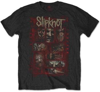 Slipknot Tričko Sketch Boxes Unisex Black XL