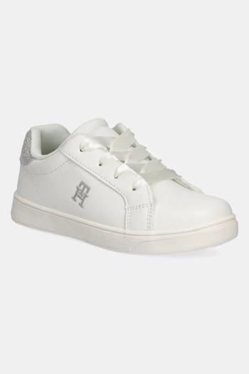 Detské tenisky Tommy Hilfiger biela farba, T1A9-33728