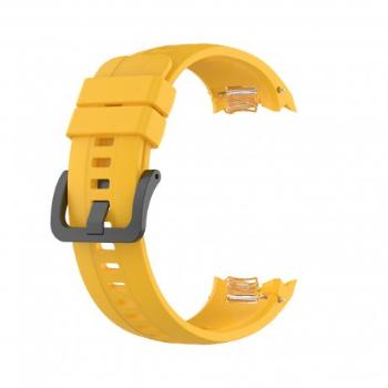 BStrap Silicone remienok na Honor Watch GS Pro, yellow (SHO002C05)