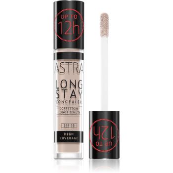 Astra Make-up Long Stay korektor s vysokým krytím SPF 15 odtieň 01W Butter 4,5 ml