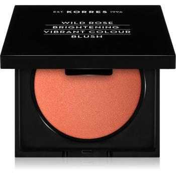 Korres Wild Rose púdrová lícenka odtieň 18 Peach 5.5 g