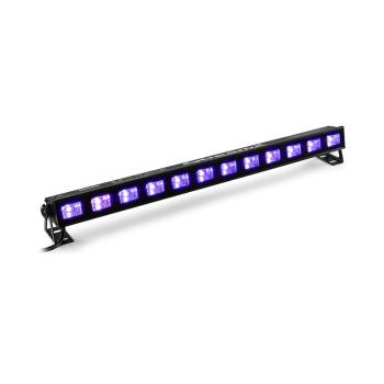 Beamz BUVW123, LED svetelná rampa, 8 x 3 W, UV/WW, 2 v 1, 30 W, čierna