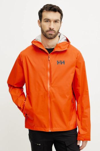 Nepremokavá bunda Helly Hansen LOKE TERRA pánska, oranžová farba, 63365