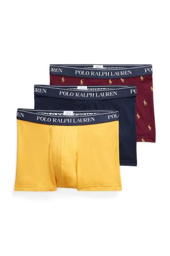 Boxerky Polo Ralph Lauren 3-pak pánske, šedá farba, 714830299