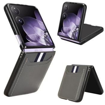 LITCHI Ochranný kryt  Xiaomi Mix Flip šedý