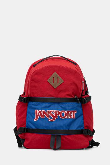 Ruksak Jansport Small Seattle Pack červená farba, veľký, s potlačou, EK0A5BK1N581