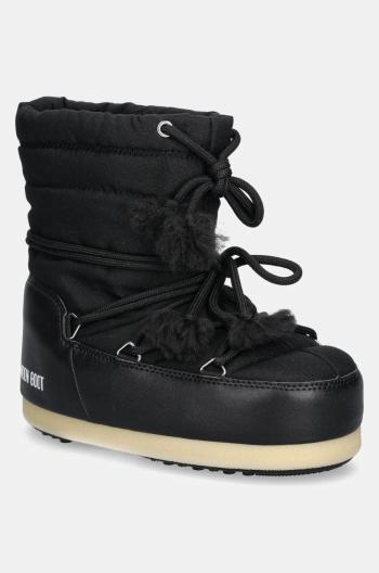 Snehule Moon Boot MB EVX LIGHT NYLON čierna farba, 80D1470010 N001