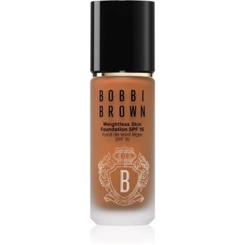 Bobbi Brown Weightless Skin Foundation SPF 15 dlhotrvajúci make-up s hydratačným účinkom odtieň Warm Walnut 30 ml