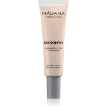 MÁDARA Skinonym Semi-Matte Peptide dlhotrvajúci make-up s peptidmi odtieň #25 Linen 30 ml