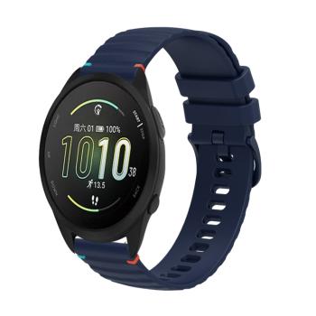 WAVY Silikónový remienok pre Garmin Forerunner 165 tmavomodrý