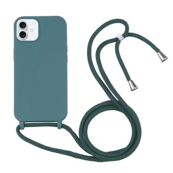 ROPE Kryt so šnúrkou Apple iPhone 16 Plus zelený