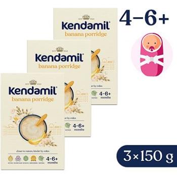 Kendamil mliečna kaša s banánom (3× 150 g) (8594200262990)